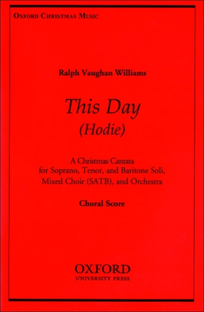Book cover of: Hodie (This Day)