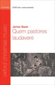 Book cover of: Quem pastores laudavere