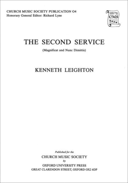 Book cover of: Magnificat and Nunc Dimittis from the Second Service