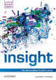 Book cover of: insight: Pre-Intermediate: Student's Book. By: Fiona Beddall