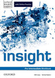 Book cover of: insight: Pre-Intermediate: Workbook with Online Practice. By: Oxford
