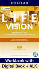 Book cover of: Life Vision Upper Intermediate Workbook (Spain)