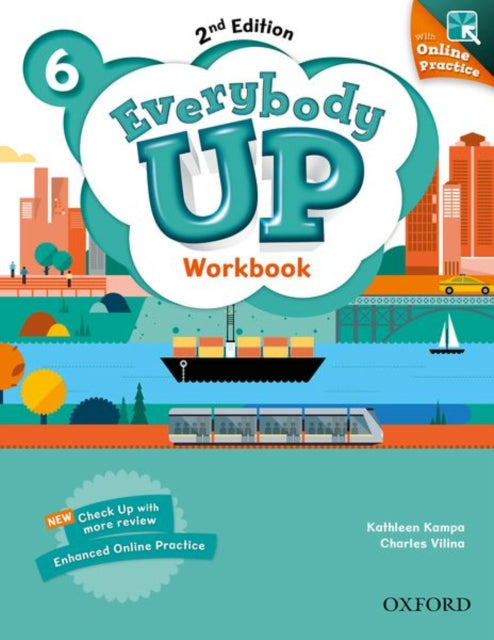 Book cover of: Everybody Up: Level 6: Workbook with Online Practice. By: Patrick Jackson