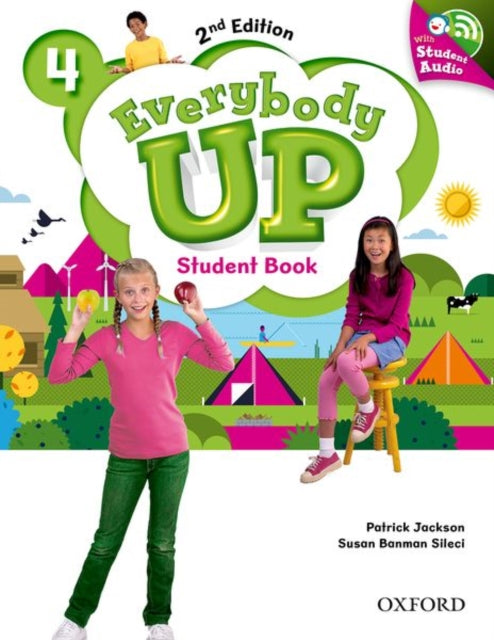 Book cover of: Everybody Up: Level 4: Student Book with Audio CD Pack. By: Patrick Jackson