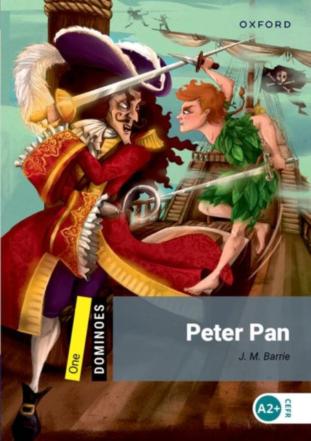 Book cover of: Dominoes: Level 1: Peter Pan. By: J. M. Barrie