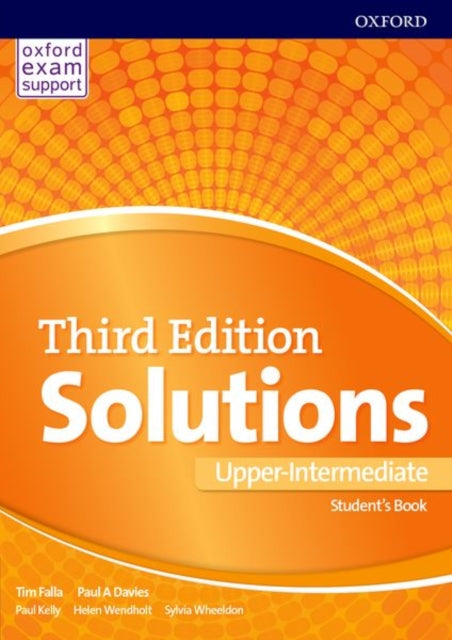 Book cover of: Solutions: Upper Intermediate: Student's Book. By: Paul A. Davies