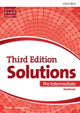 Book cover of: Solutions: Pre-Intermediate: Workbook. By: Oxford