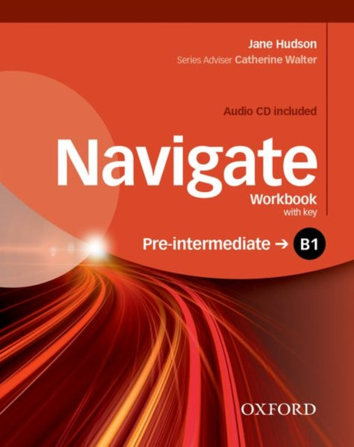 Book cover of: Navigate: B1 Pre-Intermediate: Workbook with CD (with key). By: Caroline Krantz