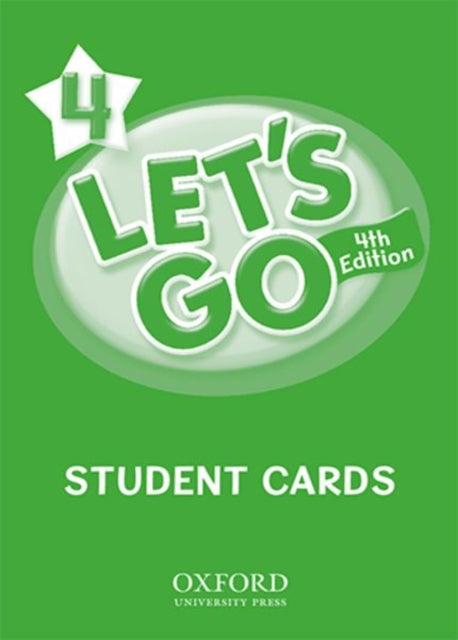 Book cover of: Let's Go: 4: Student Cards. By: Ritsuko Nakata