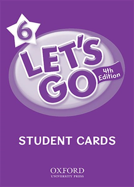 Book cover of: Let's Go: 6: Student Cards. By: Ritsuko Nakata