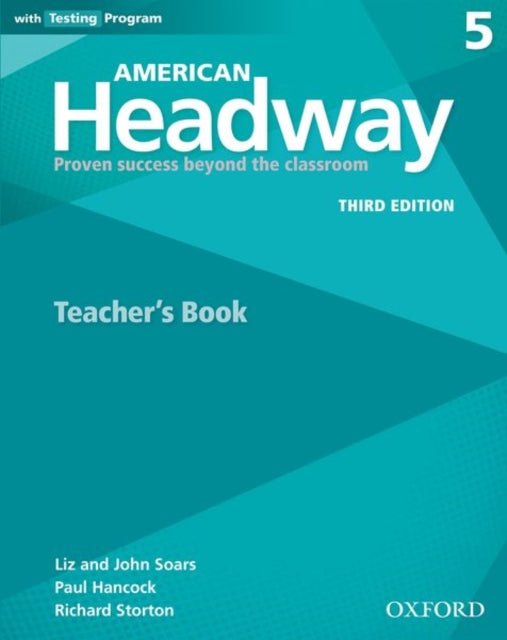 Book cover of: American Headway: Five: Teacher's Resource Book with Testing Program. By: Liz Soars