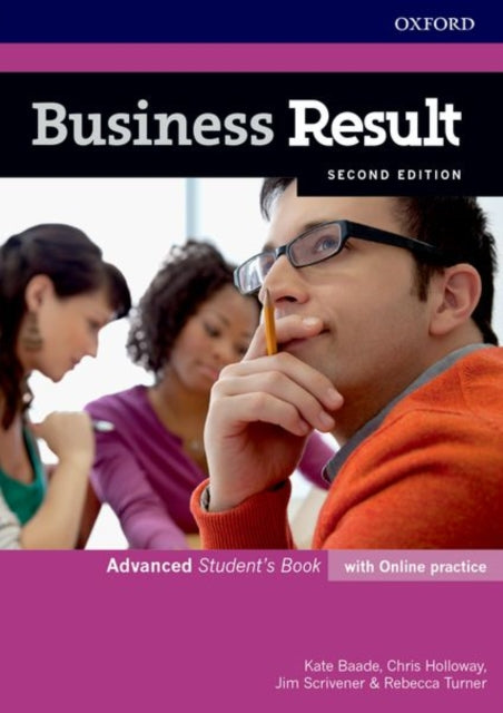 Book cover of: Business Result: Advanced: Student's Book with Online Practice. By: Kate Baade