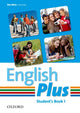 Book cover of: English Plus: 1: Student Book. By: Ben Wetz