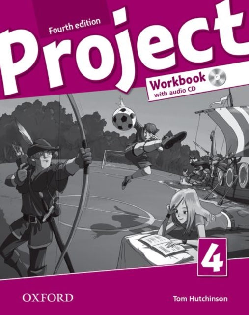 Book cover of: Project: Level 4: Workbook with Audio CD and Online Practice. By: Tom Hutchinson