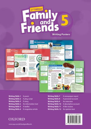 Family and Friends: Level 5: Writing Posters