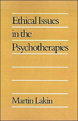 Ethical Issues in the Psychotherapies