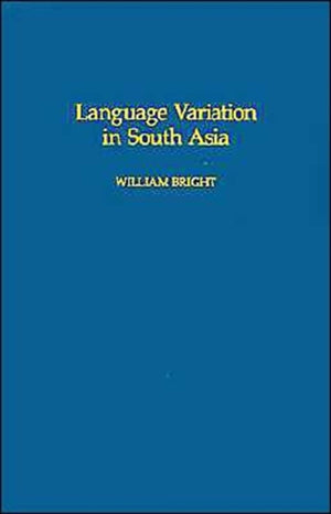 Language Variation in South Asia