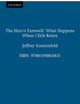Book cover of: Hero's Farewell. By: Jeffrey Sonnenfeld