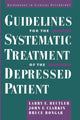 Book cover of: Guidelines for the Systematic Treatment of the Depressed Patient. By: Larry E. Beutler