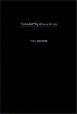 Sentential Negation in French