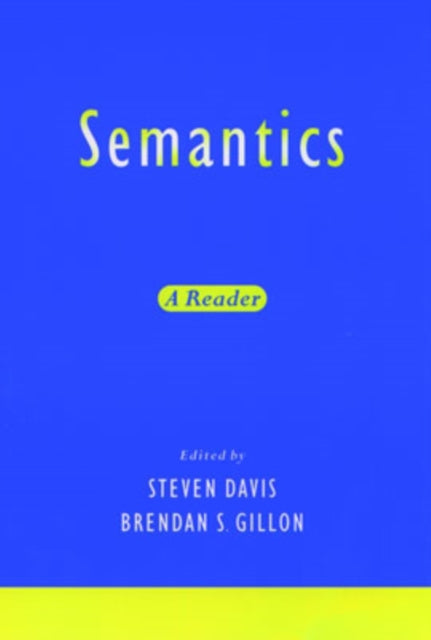 Book cover of: Semantics