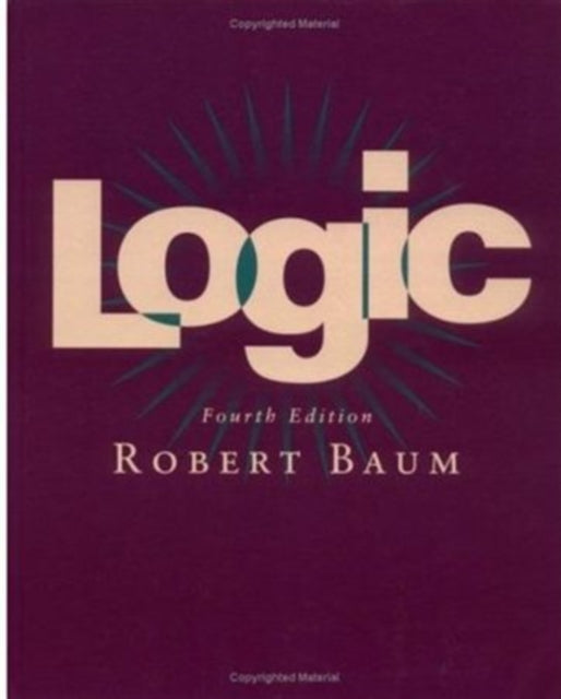 Book cover of: Logic. By: Robert Baum