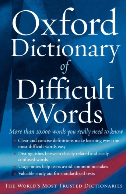 Book cover of: Oxford Dictionary of Difficult Words. By: Archie Hobson