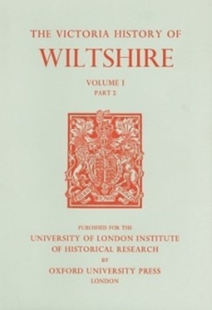 Book cover of: A History of Wiltshire. By: Elizabeth Crittall