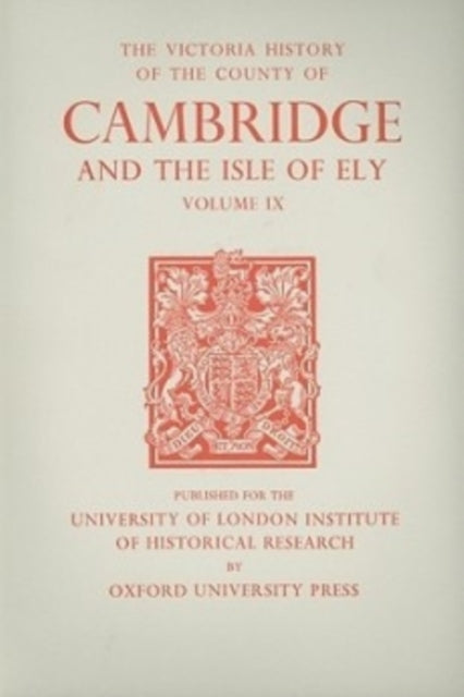 Book cover of: A History of the County of Cambridge and the Isle of Ely. By: C. P. Lewis
