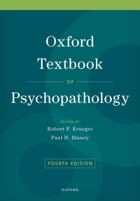 Book cover of: Oxford Textbook of Psychopathology. By: Robert F. Krueger