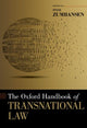 Book cover of: Oxford Handbook of Transnational Law. By: Peer Zumbansen