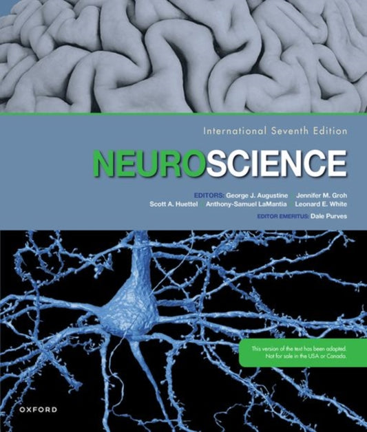 Book cover of: Neuroscience. By: George J. Augustine