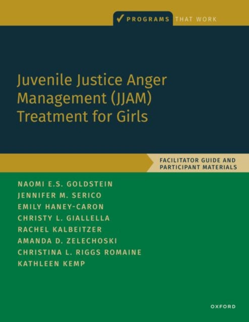 Book cover of: Juvenile Justice Anger Management (JJAM) Treatment for Girls. By: Christy Giallella