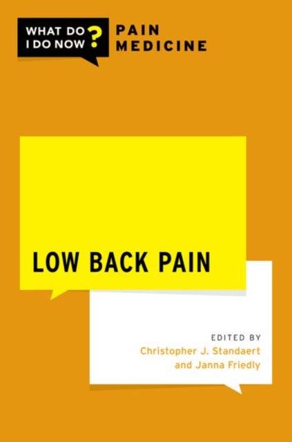 Book cover of: Low Back Pain. By: Ottati