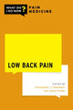Book cover of: Low Back Pain. By: Ottati