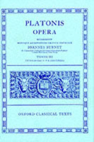 Plato Opera Vol. III