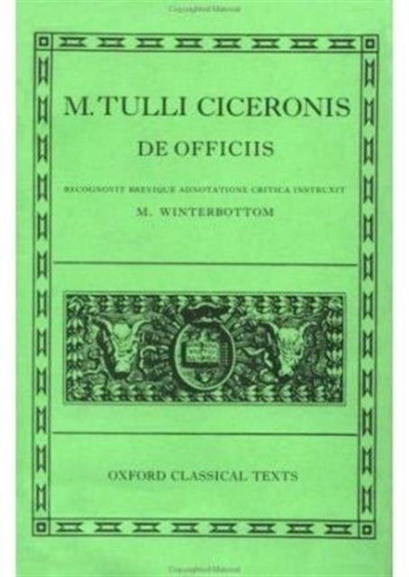 Book cover of: Cicero De Officiis