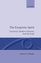 Book cover of: Essayistic Spirit. By: Claire de Obaldia