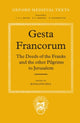 Book cover of: Gesta Francorum et aliorum Hierosolimitanorum. By: Rosalind Hill
