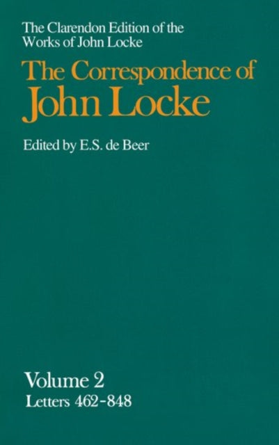 Book cover of: John Locke: Correspondence. By: E. S. De Beer