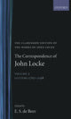 Book cover of: John Locke: Correspondence. By: John Locke