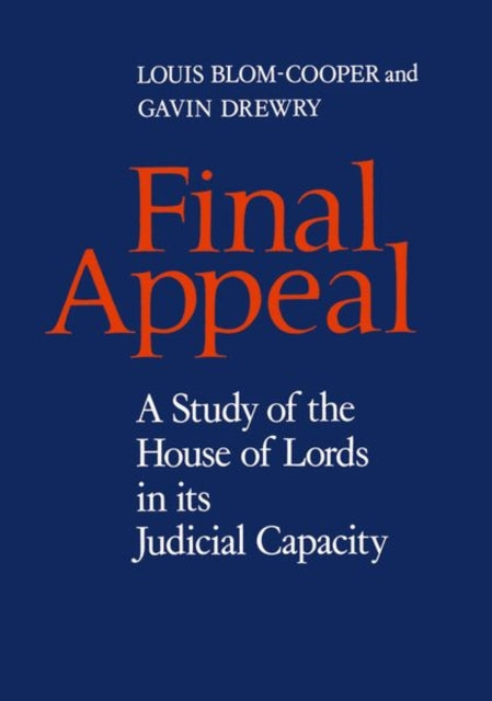 Book cover of: Final Appeal