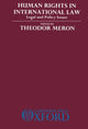 Book cover of: Human Rights in International Law. By: Theodor Meron