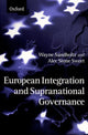 Book cover of: European Integration and Supranational Governance