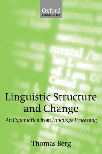Linguistic Structure and Change