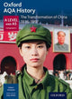 Book cover of: Oxford AQA History for A Level: The Transformation of China 1936-1997. By: Robert Whitfield