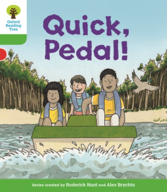 Book cover of: Oxford Reading Tree Biff, Chip and Kipper Stories Decode and Develop: Level 2: Quick, Pedal!. By: Roderick Hunt