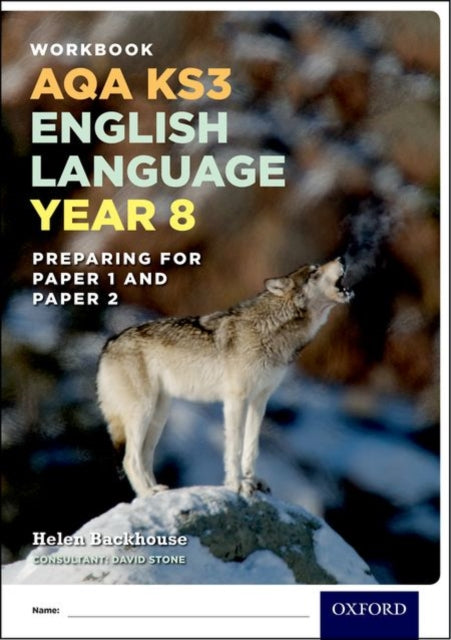 Book cover of: AQA KS3 English Language: Year 8 Test Workbook Pack of 15. By: Helen Backhouse