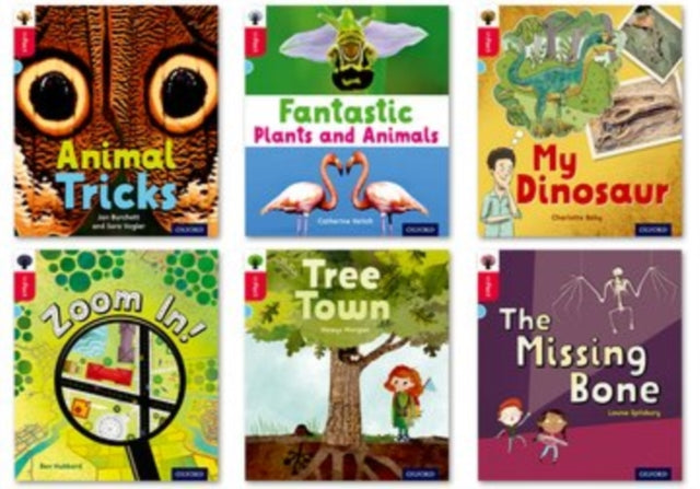 Book cover of: Oxford Reading Tree inFact: Oxford Level 4: Mixed Pack of 6. By: Jan Burchett