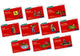 Book cover of: Read Write Inc. Phonics: Red Ditty books (Mixed Pack of 10). By: Gill Munton